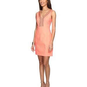 Lilly Pulitzer Eliot Shift Dress Orange, Size 00!